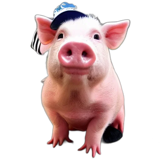 animal, hat, creature, face transparent PNG cut-out