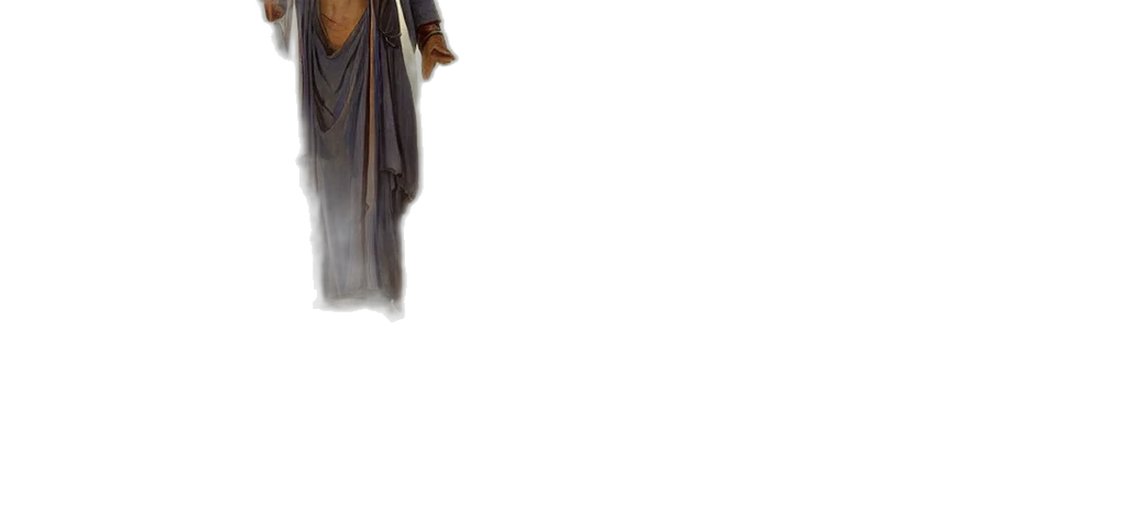 staff, sword, dress, face transparent PNG cut-out