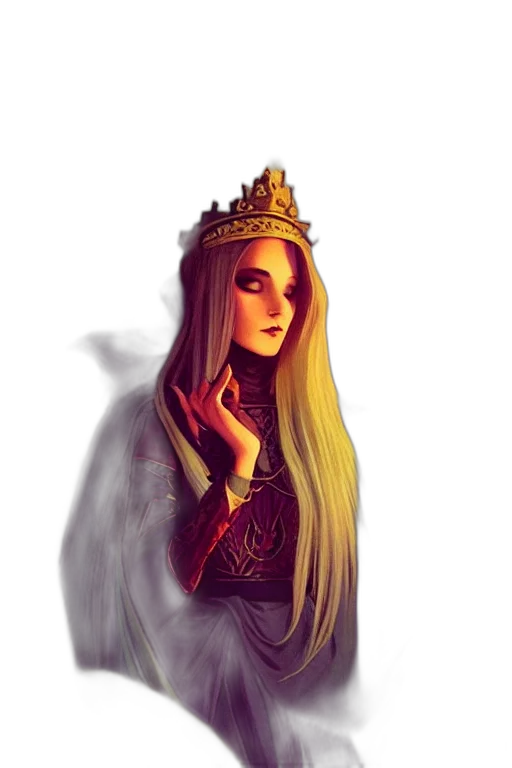 crown, jewelry, dragon, staff transparent PNG cut-out