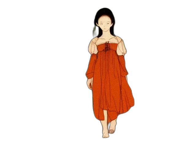 dress, jewelry, pixel art, concept art transparent PNG cut-out