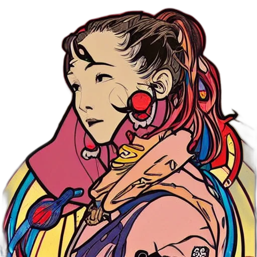face, mask, jewelry, comic book art transparent PNG cut-out