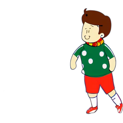jacket, dress, staff, creature transparent PNG cut-out