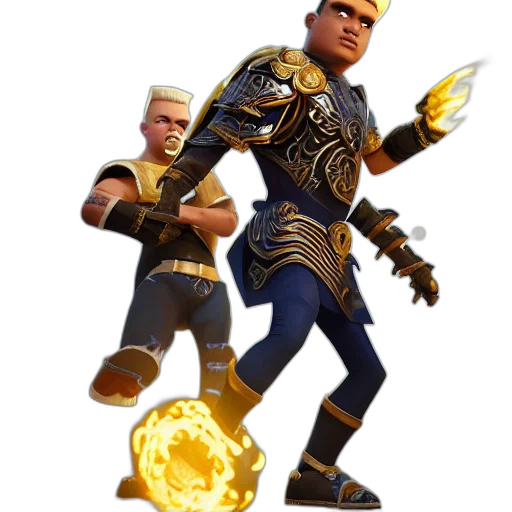 weapon, crown, staff, sword, concept art, 3d render, fantasy art, cartoon transparent PNG cut-out