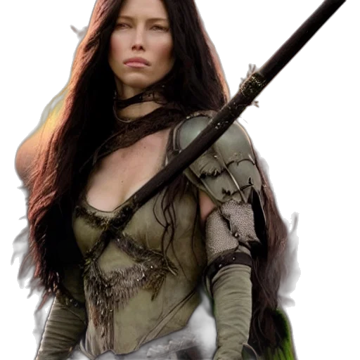 staff, dragon, sword, fantasy art transparent PNG cut-out