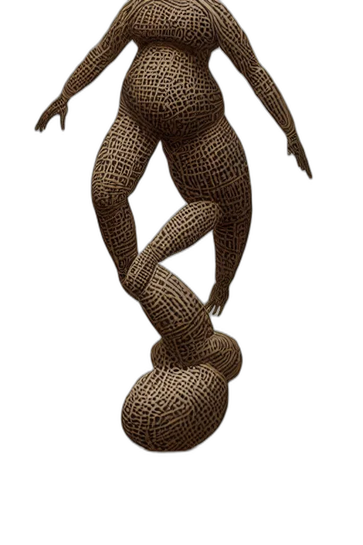 creature, hair, jewelry, staff transparent PNG cut-out