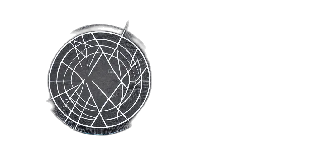 mask, crown, jewelry, umbrella, 3d render, outer space, monochrome, logo transparent PNG cut-out