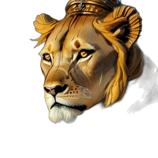 crown, animal, jewelry, staff transparent PNG cut-out