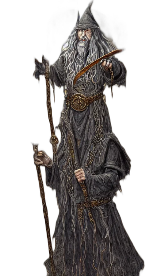 staff, sword, dragon, fantasy art, concept art, pixel art, photorealistic, dark transparent PNG cut-out