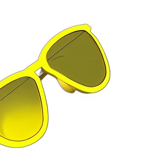 3d render, photorealistic, neon, golden transparent PNG cut-out