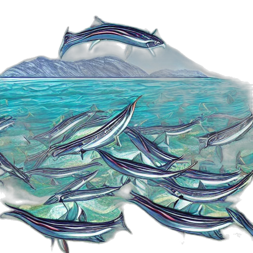 animal, watercolor, photorealistic, concept art, vaporwave, underwater, blue, plump transparent PNG cut-out