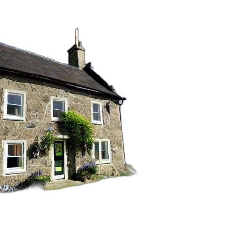 building, 3d render, wide, angle transparent PNG cut-out