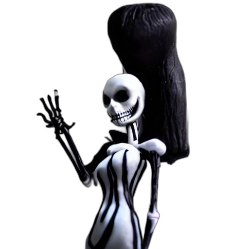 hair, dress, robot, creature transparent PNG cut-out