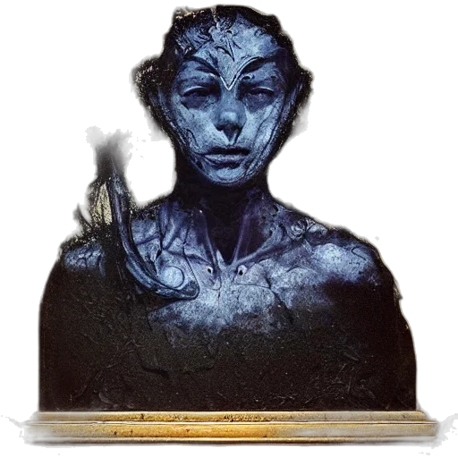 mask, face, staff, creature transparent PNG cut-out