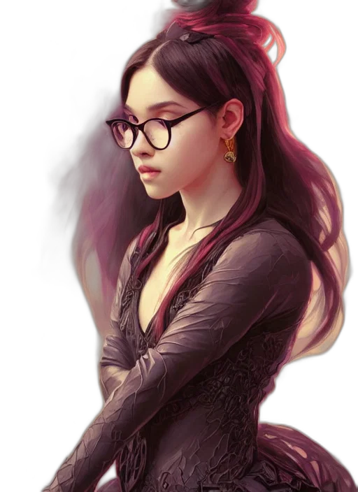 dress, jewelry, face, jacket transparent PNG cut-out