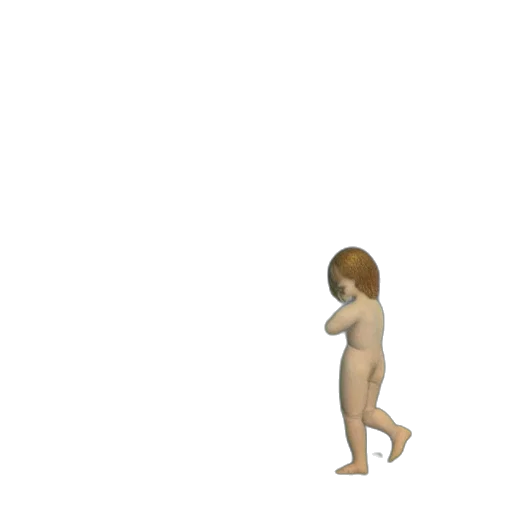 creature, dress, hair, robot transparent PNG cut-out