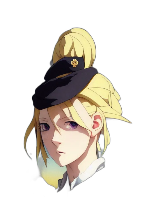 hat, staff, crown, face transparent PNG cut-out