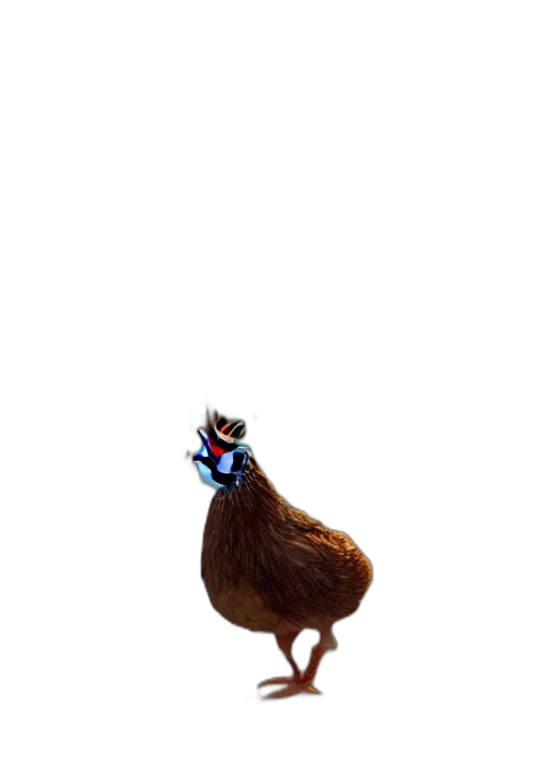 animal, dress, crown, creature transparent PNG cut-out