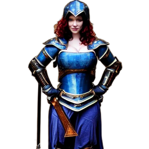 sword, staff, dress, jewelry transparent PNG cut-out