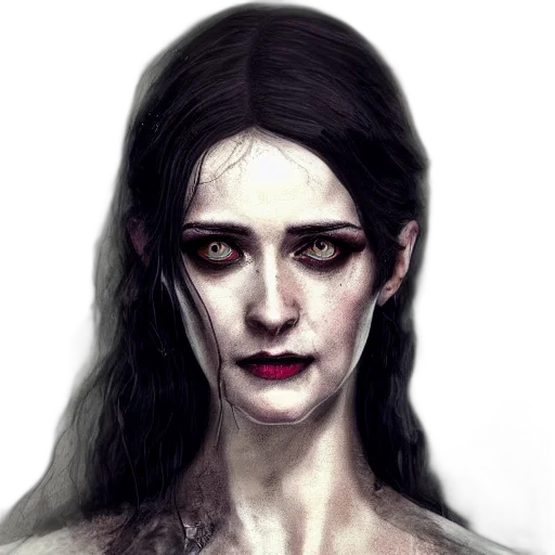 face, mask, creature, fantasy art transparent PNG cut-out