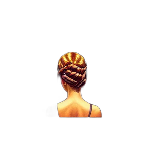hair, crown, jewelry, dress transparent PNG cut-out