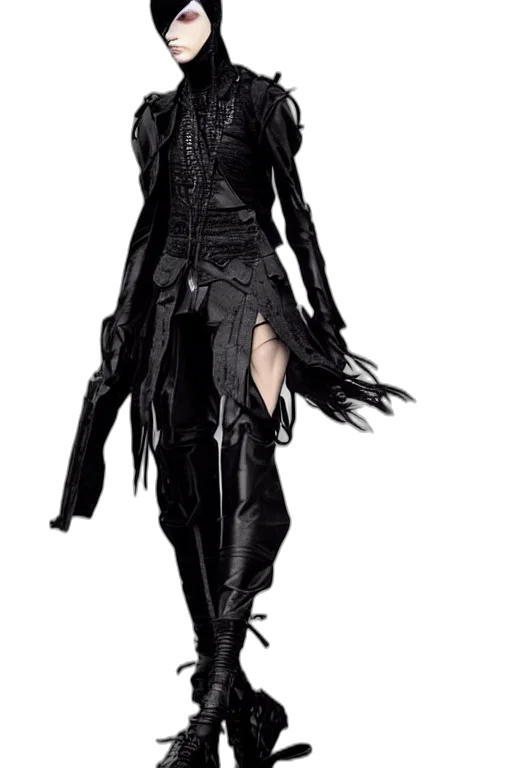 dress, jacket, concept art, 3d render transparent PNG cut-out