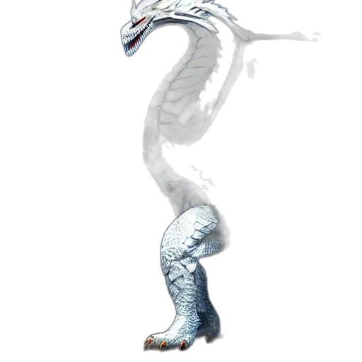 dragon, creature, animal, staff, concept art, fantasy art, 3d render, pixel art transparent PNG cut-out