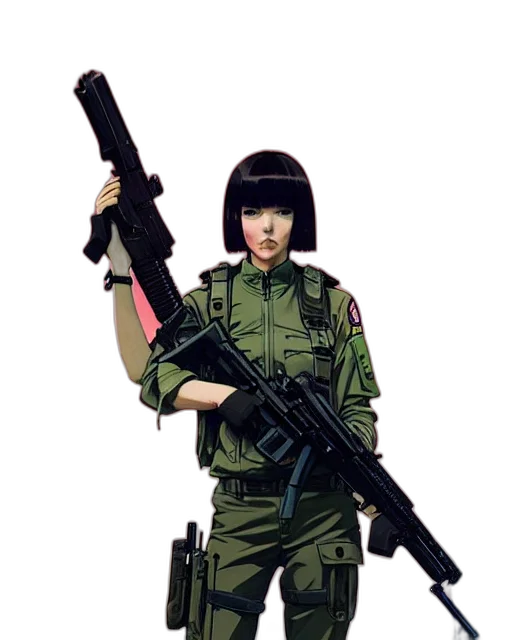 weapon, staff, jacket, animal transparent PNG cut-out