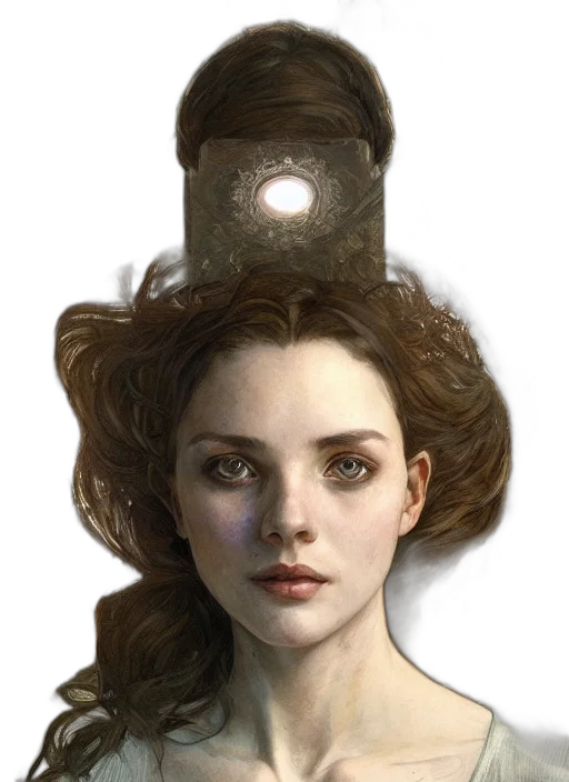 face, crown, staff, mask, concept art, photorealistic, fantasy art, 3d render transparent PNG cut-out