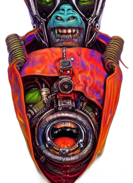 robot, mask, car, face transparent PNG cut-out