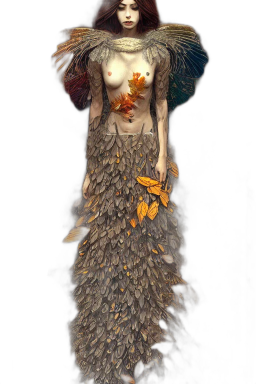 dress, crown, jewelry, hair, 3d render, fantasy art, photorealistic, concept art transparent PNG cut-out