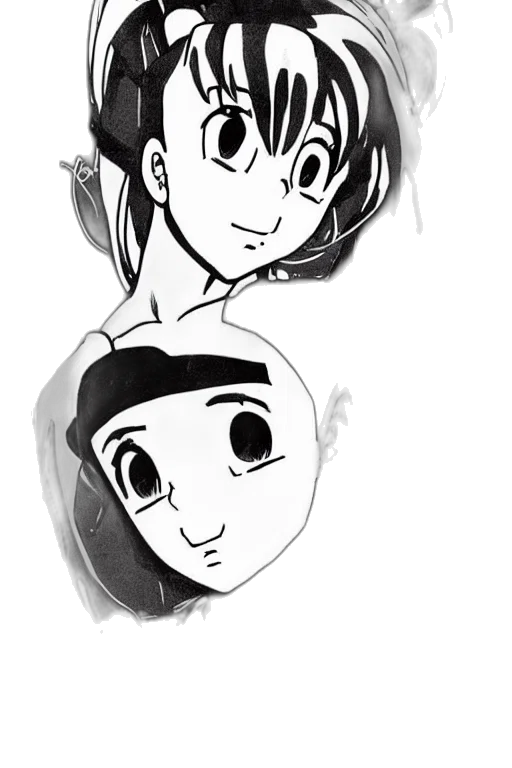 face, crown, cartoon, anime transparent PNG cut-out