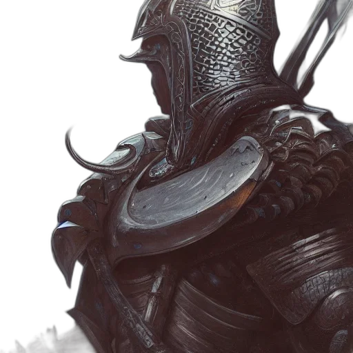 sword, dragon, creature, robot, concept art, fantasy art, photorealistic, 3d render transparent PNG cut-out