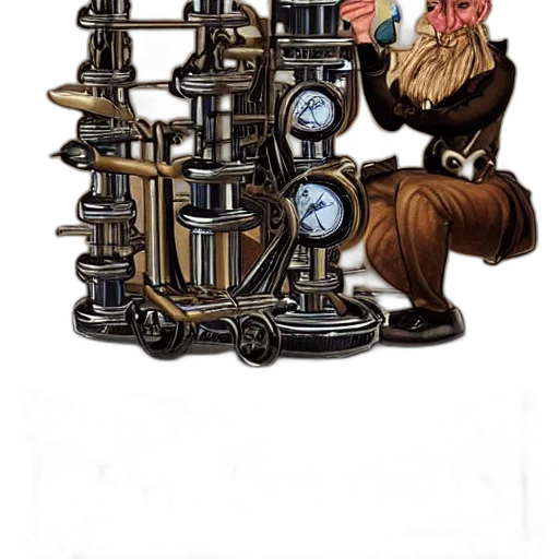robot, furniture, concept art, blue, incredible, bone, shaking, drill transparent PNG cut-out