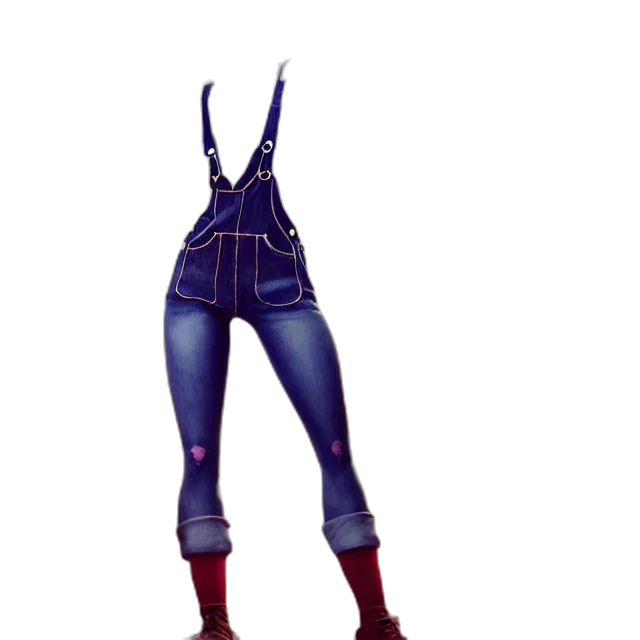 dress, jacket, robot, concept art, 3d render, pixel art, comic book art, blue transparent PNG cut-out