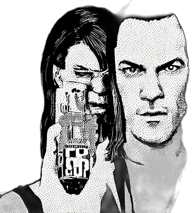 weapon, comic book art, cyberpunk, cartoon transparent PNG cut-out