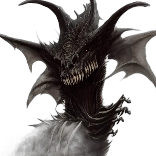dragon, creature, mask, face transparent PNG cut-out