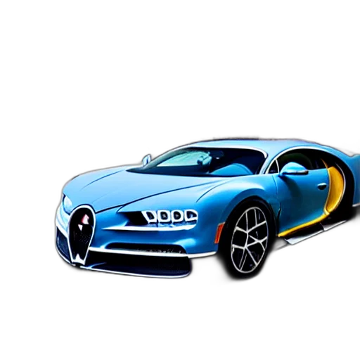 car, 3d render, concept art, photorealistic transparent PNG cut-out