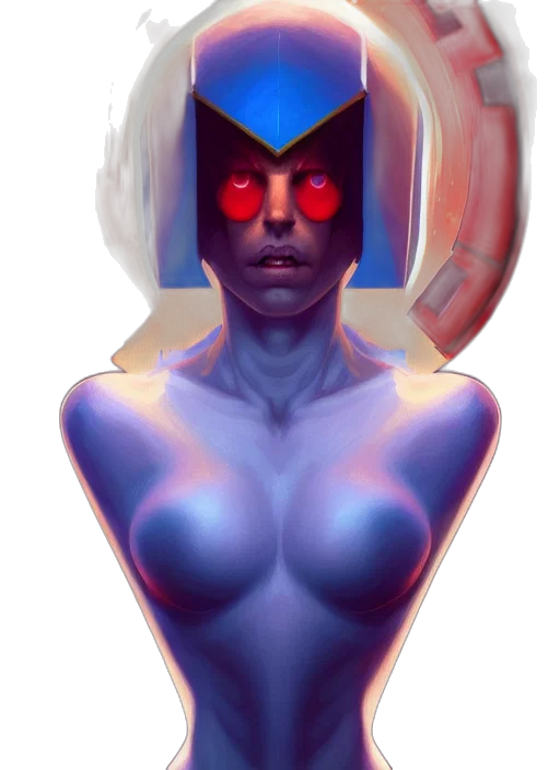 mask, face, robot, creature transparent PNG cut-out