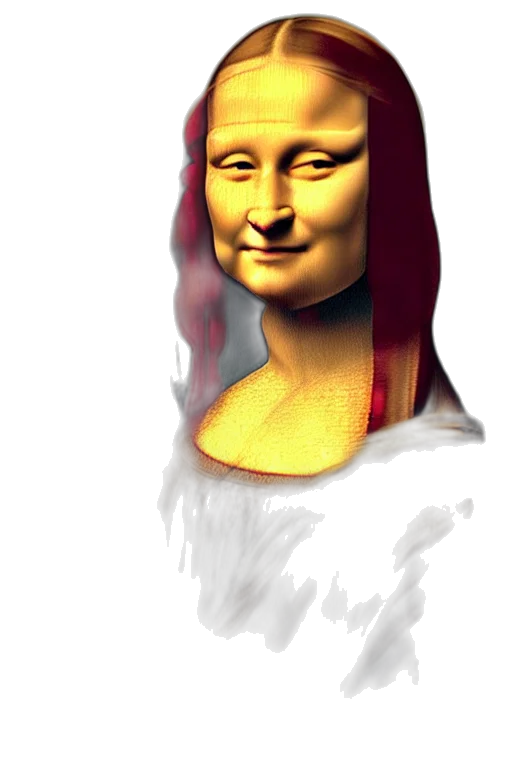 face, mask, robot, crown, 3d render, photorealistic, vaporwave, oil painting transparent PNG cut-out