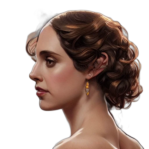 crown, face, dress, jewelry transparent PNG cut-out