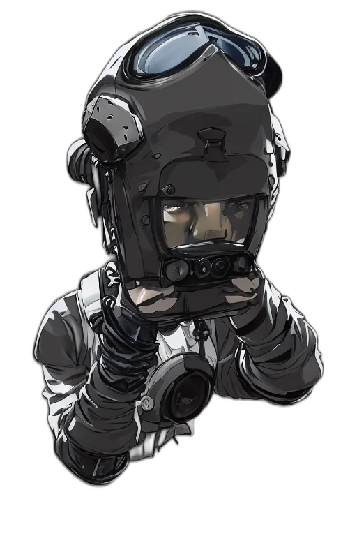 mask, face, weapon, robot transparent PNG cut-out