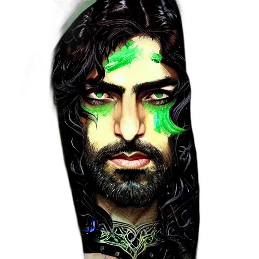 mask, shoes, face, sword, fantasy art, comic book art, concept art, photorealistic transparent PNG cut-out