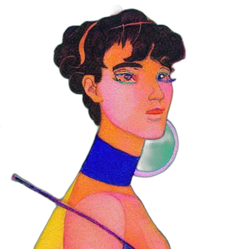 staff, jewelry, dress, face transparent PNG cut-out