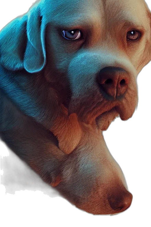 animal, face, creature, staff transparent PNG cut-out