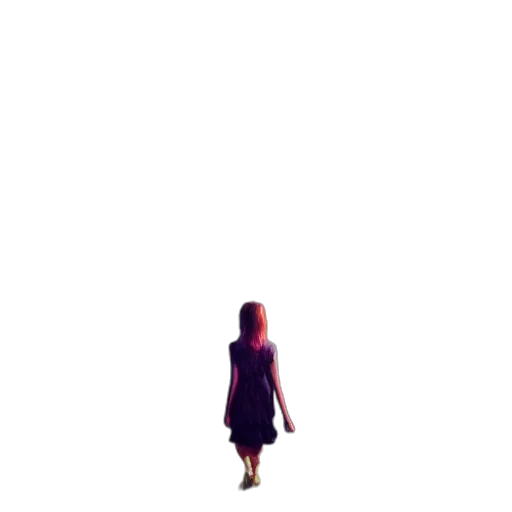 dress, robot, creature, hair, pixel art, concept art, 3d render, photorealistic transparent PNG cut-out