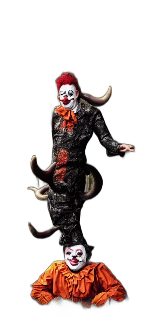 creature, animal, mask, staff transparent PNG cut-out