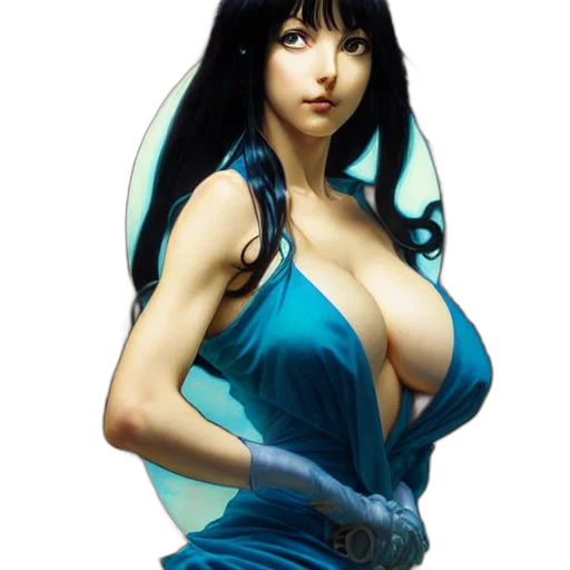 dress, robot, fantasy art, concept art transparent PNG cut-out