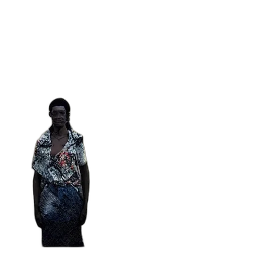 dress, jacket, robot, face transparent PNG cut-out