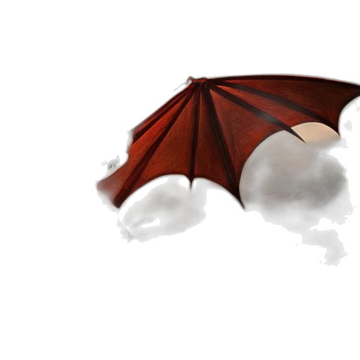 dragon, umbrella, creature, mask transparent PNG cut-out