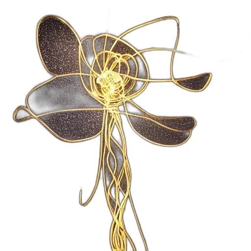 jewelry, crown, staff, flower transparent PNG cut-out